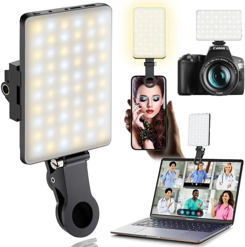 LED Clip-on Selfie & Video Conference Light